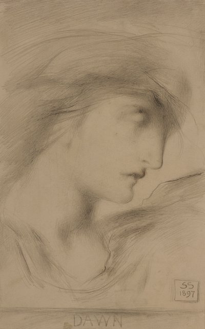 Morgendämmerung von Simeon Solomon