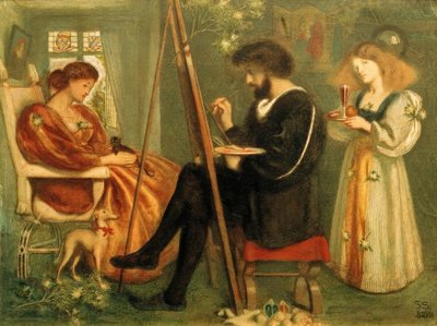 Der Garten des Malers von Simeon Solomon