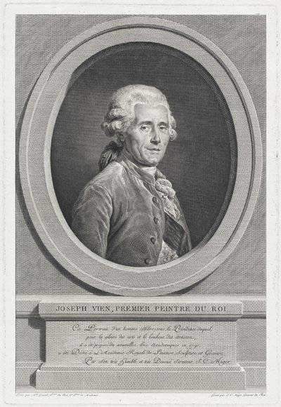 Joseph Vien von Simon Charles Miger after Adélaïde Labille Guiard