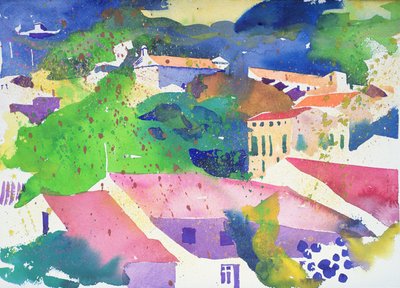 Les raisins de Faugeres, 2003 Frankreich von Simon Fletcher