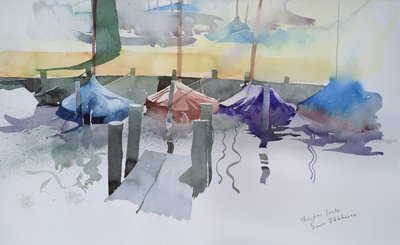 Die fünf Boote von Simon Fletcher