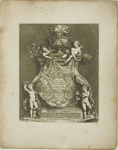 Tafel Eins, aus Einem Neuen Buch der Ornamente von Simon Gribelin II
