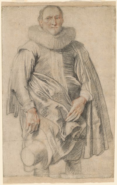 Porträt eines stehenden Mannes von Sir Anthony van Dyck