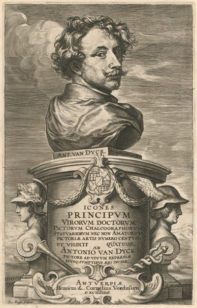 Selbstporträt von Sir Anthony van Dyck and Jacobus Neeffs