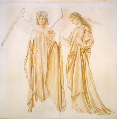 Liebe bringt Alkestis aus dem Grab zurück, 1863 von Sir Edward Coley Burne Jones