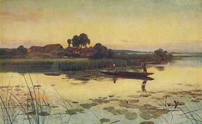 Das Ende eines Mittsommertages von Sir Ernest Albert Waterlow