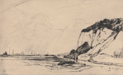 Die Küstenstraße, Kingsdown, Nr. 2, 1922 von Sir Frank Short