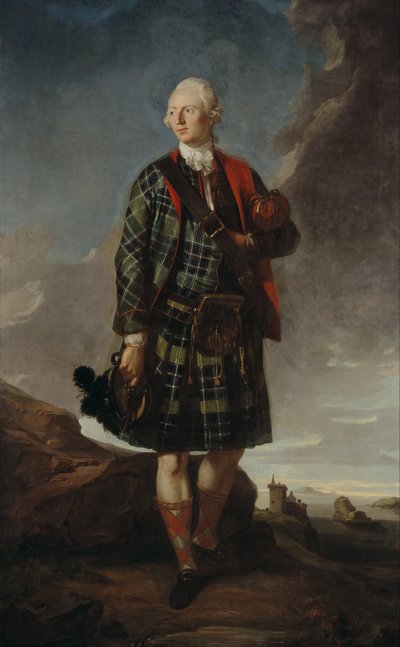 Sir Alexander Macdonald (Sir Alasdair MacDhòmhnaill Shlèite), 1744 von Sir George Chalmers