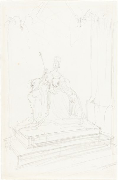 Studie für "Königin Victoria" von Sir George Hayter