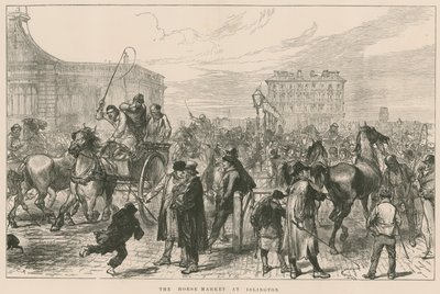 Der Pferdemarkt in Islington von Sir John Charles Robinson