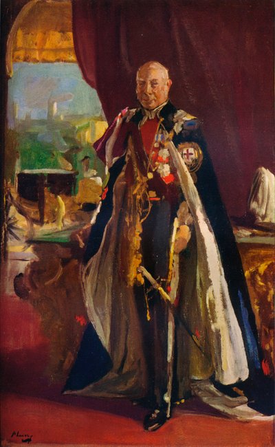 Studie für ein Porträt des Earl of Lonsdale, ca. 1932 von Sir John Lavery