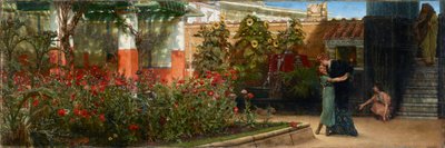 Ein herzlicher Empfang, vor 1878 von Sir Lawrence Alma Tadema