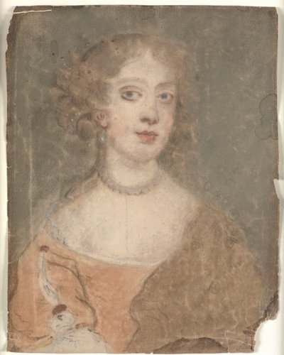 Kopf- und Schulterporträt einer Dame von Sir Peter Lely