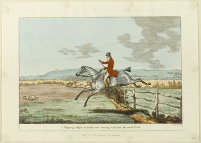 Überqueren eines Zauns und gut ins nächste Feld kommen, Tafel zwei aus Unverzichtbare Fähigkeiten von Sir Robert Frankland