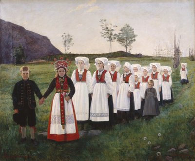Kinderhochzeit in Hardanger von Sofie Holten