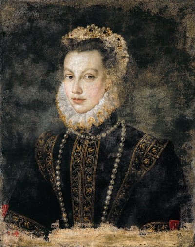 Elisabeth von Valois, Königin von Spanien von Sofonisba Anguissola