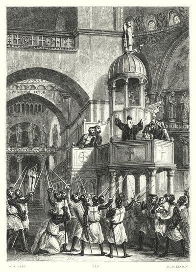 Lord Byrons Childe Harold, Canto IV, Strophe 12 von Solomon Alexander Hart