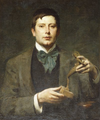 Porträt des Bildhauers George Frampton von Solomon Joseph Solomon