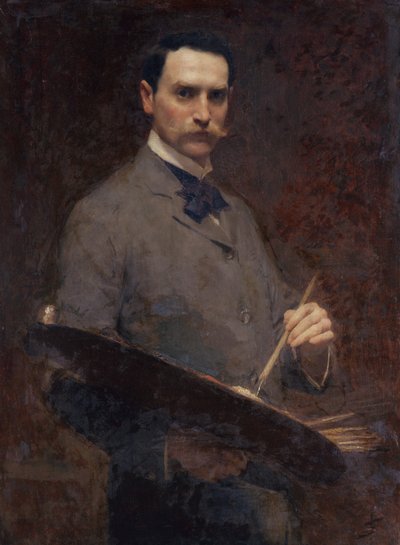 Selbstporträt, ca. 1896 von Solomon Joseph Solomon