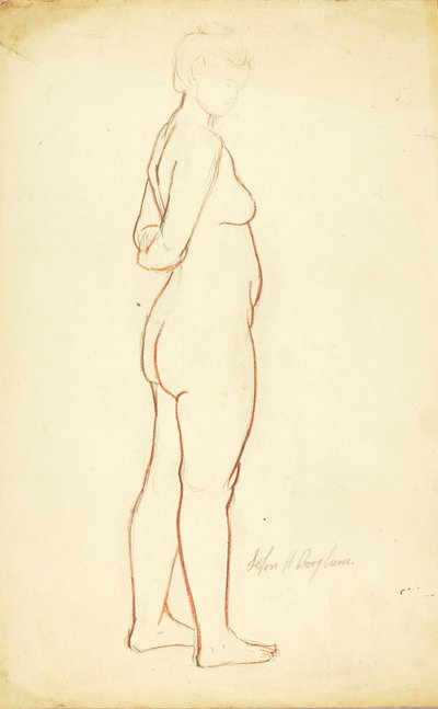 Akt von Solon H. Borglum