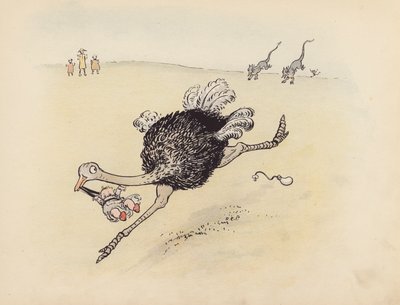 Illustration für Little Twin Dragons von S Rosamond Praeger von Sophia Rosamond Praeger