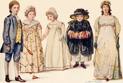 Kinderkleidung während der Regierungszeiten von Königin Anne, Georg I., II. und III. von Sophie B. Steel