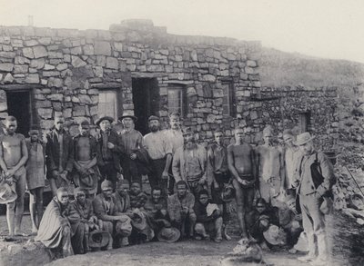 Eine Bergbaugruppe von South African Photographer