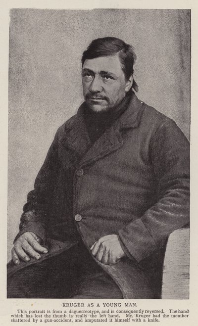 Kruger als junger Mann von South African Photographer