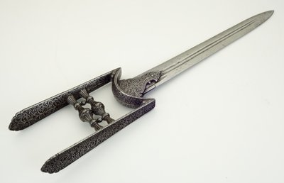 Jamadhar, oder Stoßdolch von South Indian School