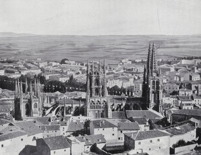Gesamtansicht von Burgos von Spanish Photographer