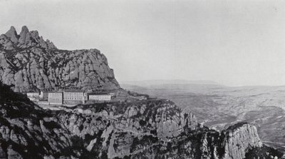 Gesamtansicht von Montserrat von Spanish Photographer