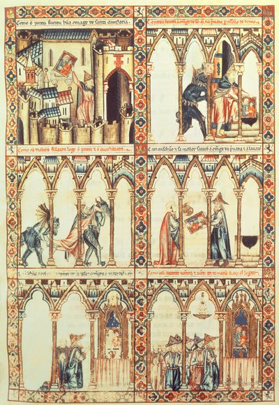 102-0002738 T.I.I. Cantiga 34, Illustration aus 