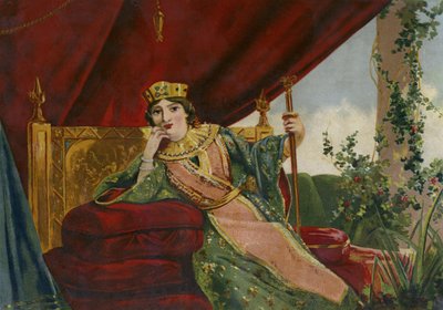 Kaiserin Theodora, Ehefrau des byzantinischen Kaisers Justinian I. von Spanish School