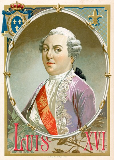 König Ludwig XVI. von Frankreich von Spanish School