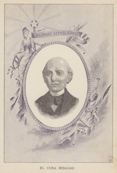 Miguel Hidalgo y Costilla, mexikanischer katholischer Priester und Revolutionär von Spanish School