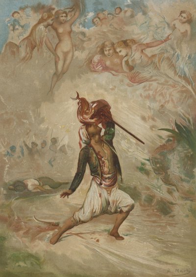 Die Huri des Propheten von Spanish School
