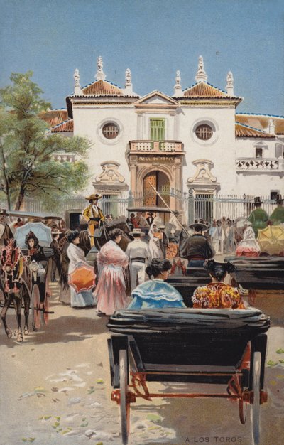 Zu den Stieren von Spanish School