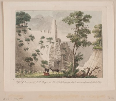Aussicht vom Sommerspiret in den Kreidefelsen auf Møn von Søren L. Lange