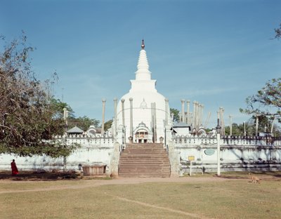 Ansicht der Thuparama Dagoba, Ruwanweli Seya von Sri Lankan School