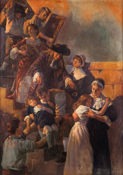 Der Große Brand von London, 1666, 1898 von Stanhope Alexander Forbes