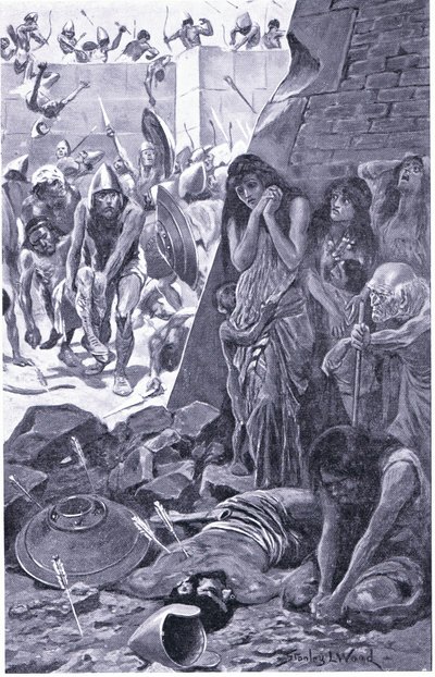 Tyrus belagert von Nebukadnezar von Babylon von Stanley L. Wood