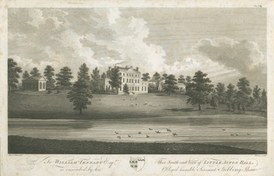 Shenstone - Little Aston Hall (Stich) von Stebbing Shaw