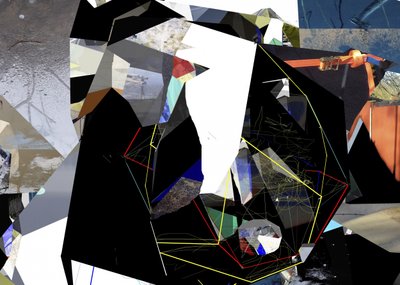 Abstrakte Geometrische Collage von Stefan Fransson