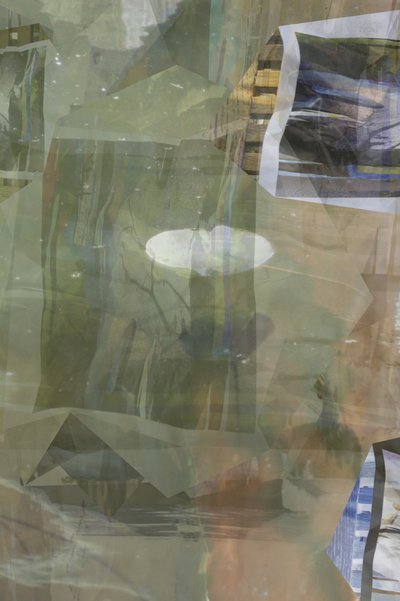 Abstrakte Geschichtete Landschaft von Stefan Fransson