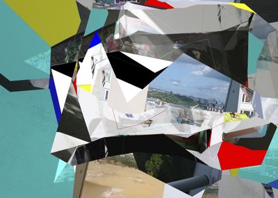 Abstrakte urbane Geometrie von Stefan Fransson