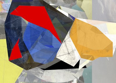 Bunte abstrakte Geometrie von Stefan Fransson