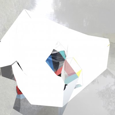 Farbenfrohes geometrisches Abstrakt von Stefan Fransson