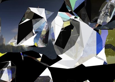 Fragmentierte Stadtansicht von Stefan Fransson