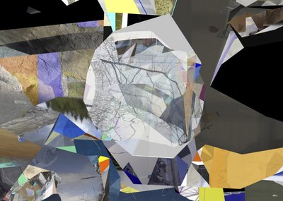 Geometrisches Naturfragment von Stefan Fransson