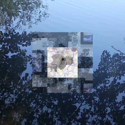 Reflektierte Kartenüberlagerung von Stefan Fransson